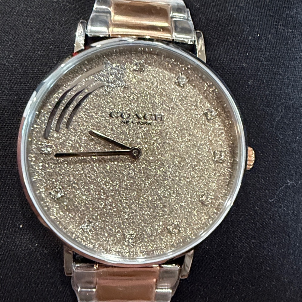 NWTCoach Silver Sparkle Dial Watch - Picture 4 of 6